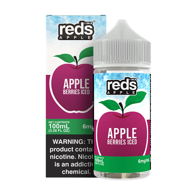 7DAZE REDS APPLE JUICE - BERRIES ICED - 100ML