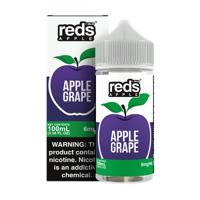 7DAZE REDS APPLE JUICE - GRAPE - 100ML