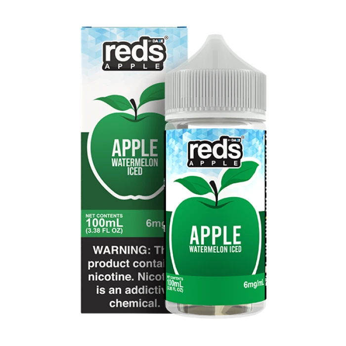 7DAZE REDS APPLE JUICE - WATERMELON ICED - 100ML