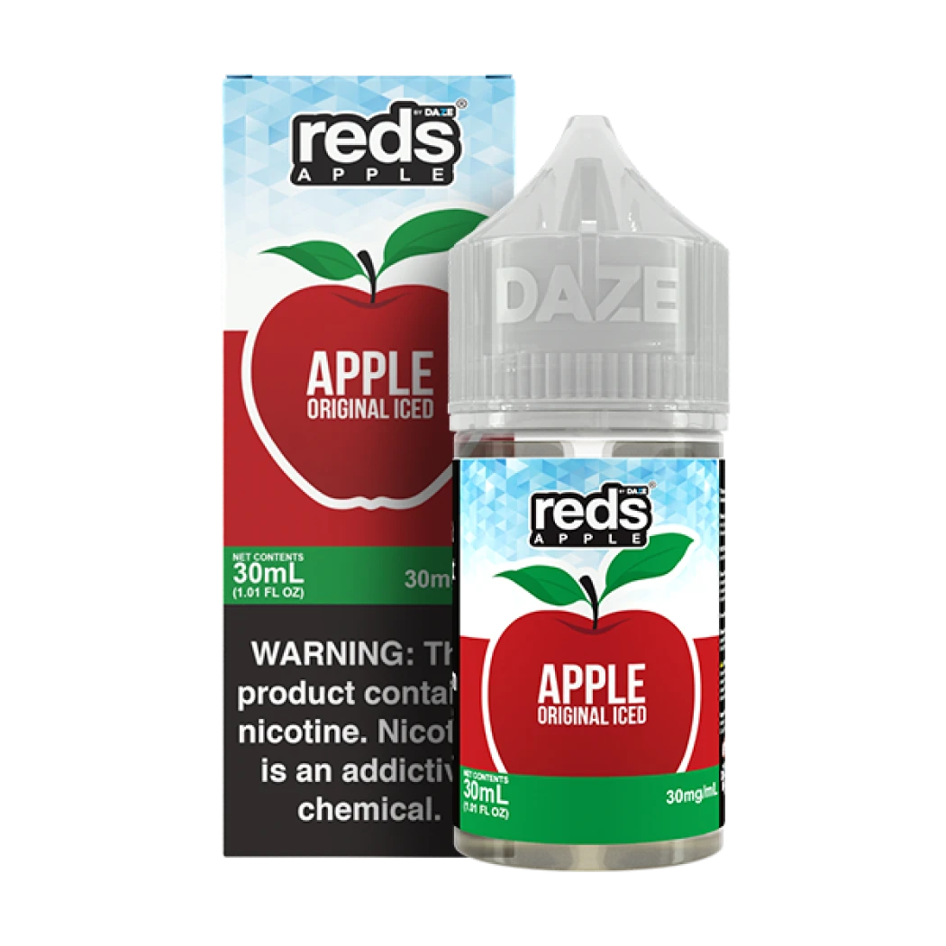 REDS 7DAZE SALT SERIES - 7DAZE APPLE ORIGINAL ICED - 30ML
