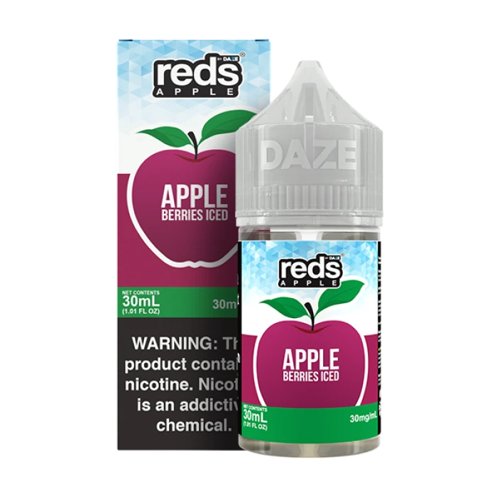 REDS 7DAZE SALT SERIES - 7DAZE BERRIES ICED - 30ML