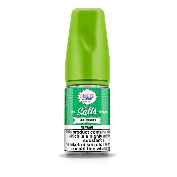 DINNER LADY SALTS ICE - TRIPLE MENTHOL - 30ML