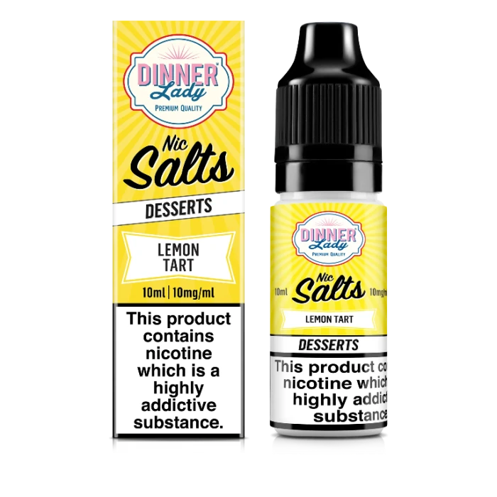 DINNER LADY SALTS DESSERTS - LEMON TART - 10ML