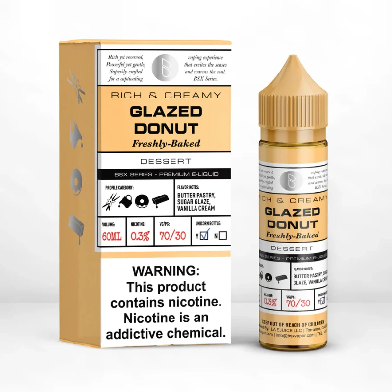 GLAS BASIX BSX SERIES - GLAZED DONUT - 60ML