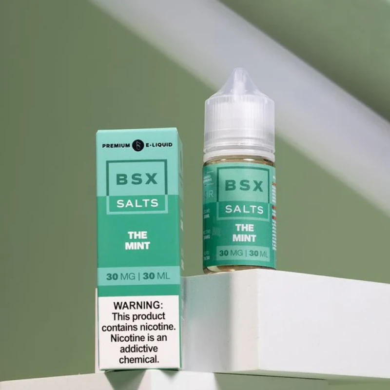 GLAS BASIX BSX NIC SALTS - THE MINT - 30ML