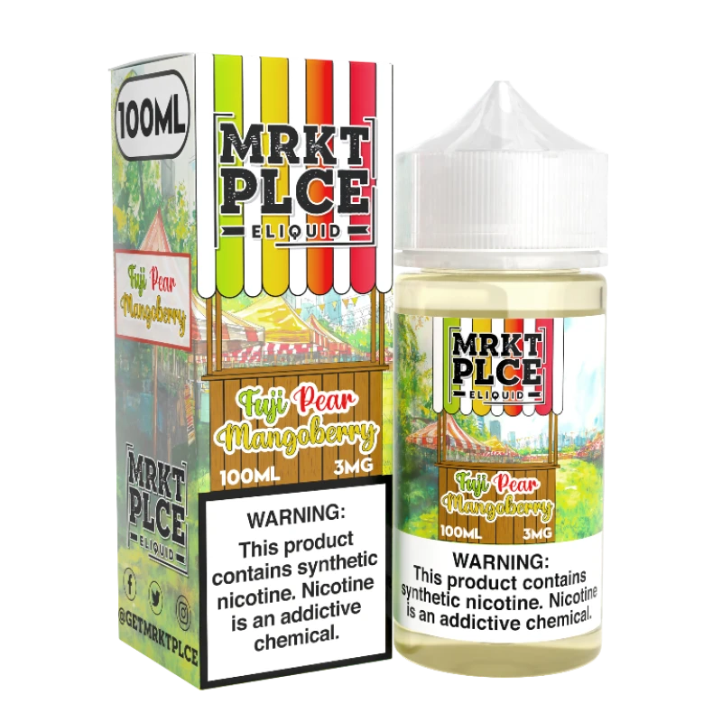 MRKT PLCE - FUJI PEAR MANGOBERRY - 100ML MRKT PLCE - FUJI PEAR MANGOBERRY - 100ML