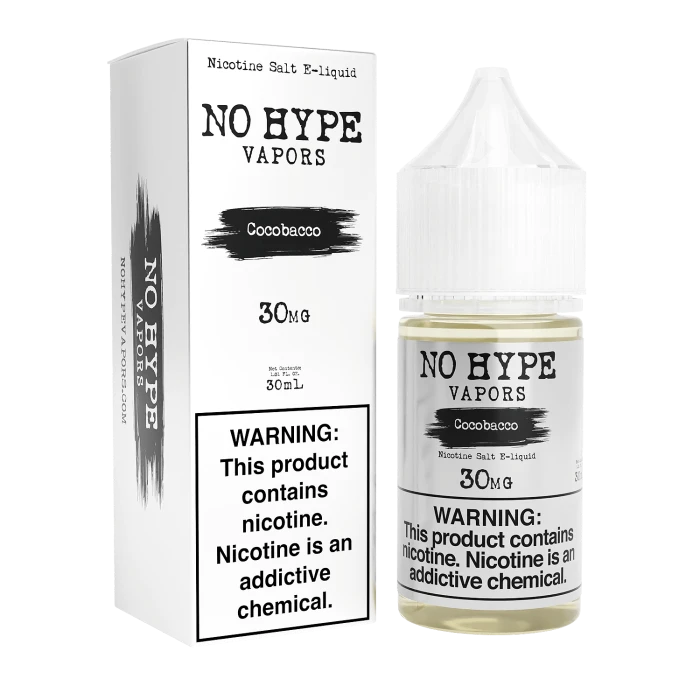 NO HYPE VAPORS SALT - COCOBACCO - 30ML