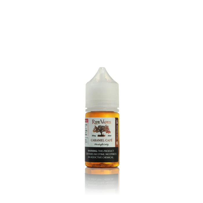 RIPE VAPES HANDCRAFTED JOOSE SALTS - CARAMEL CAFE - 30ML