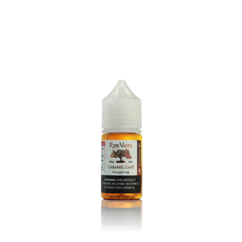 RIPE VAPES HANDCRAFTED JOOSE SALTS - CARAMEL CAFE - 30ML