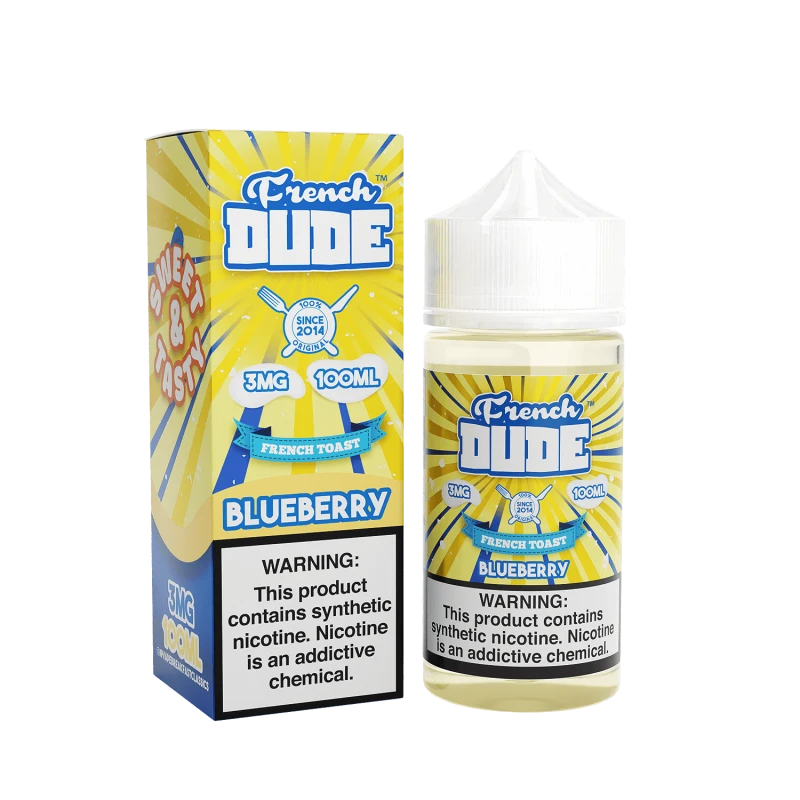 VAPE BREAKFAST CLASSICS - FRENCH DUDE BLUEBERRY - 100ML