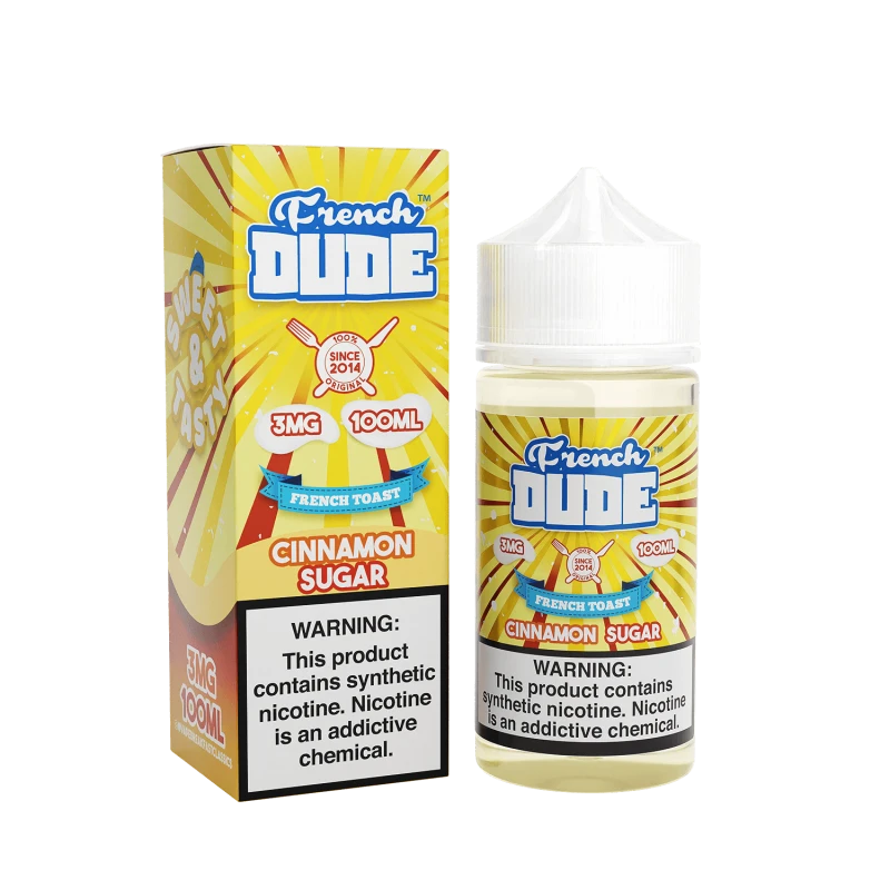 VAPE BREAKFAST CLASSICS - FRENCH DUDE CINNAMON SUGAR - 100ML