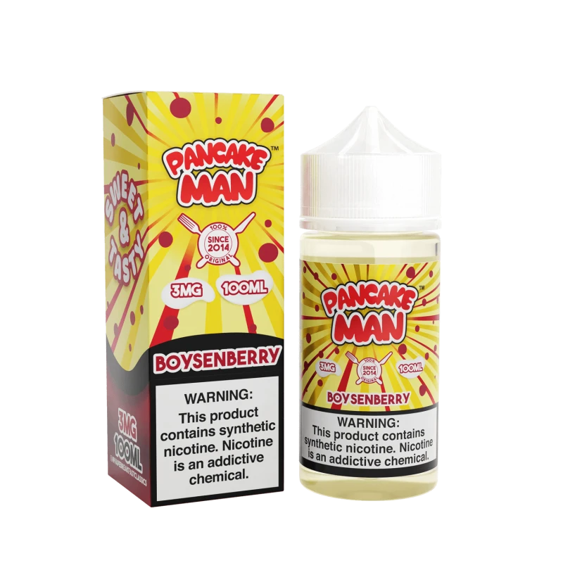 VAPE BREAKFAST CLASSICS - PANCAKE MAN BOYSENBERRY - 100ML