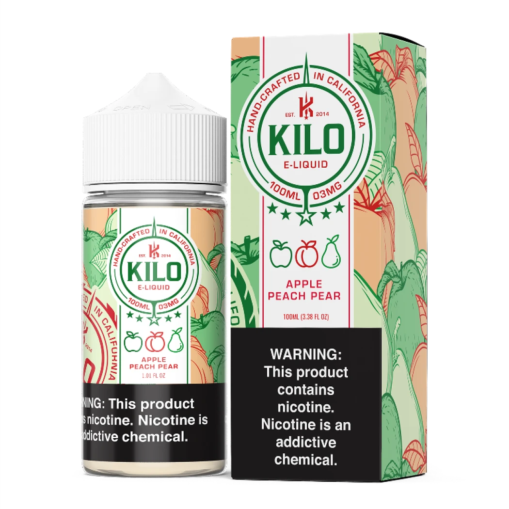 KILO REVIVAL - APPLE PEACH PEAR - 100ML