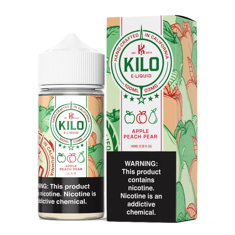 KILO REVIVAL - APPLE PEACH PEAR - 100ML KILO REVIVAL - APPLE PEACH PEAR - 100ML
