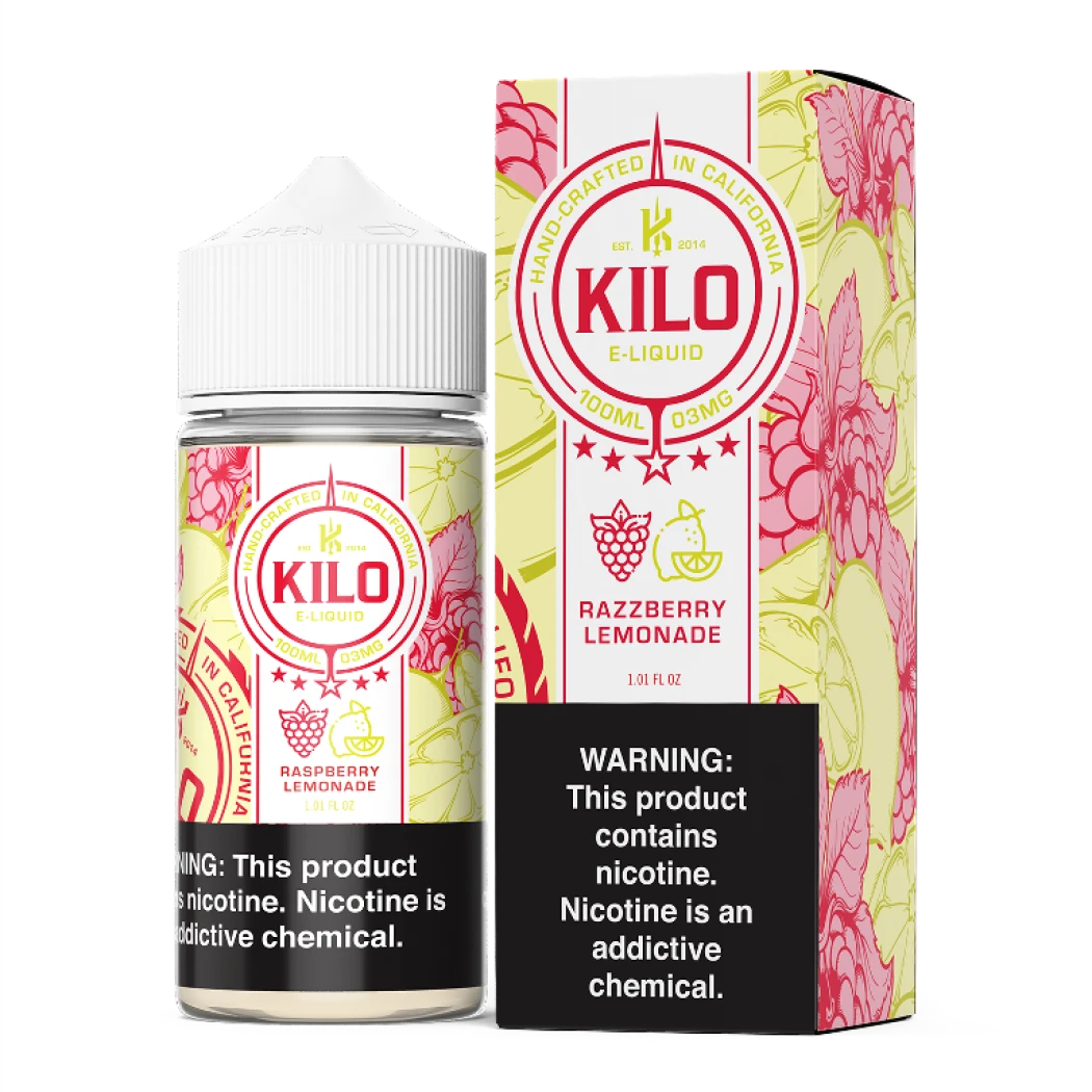 KILO REVIVAL - RASPBERRY LEMONADE - 100ML