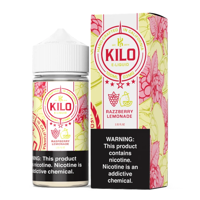 KILO REVIVAL - RASPBERRY LEMONADE - 100ML