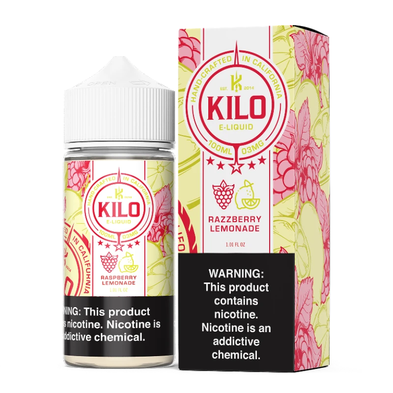 KILO REVIVAL - RASPBERRY LEMONADE - 100ML