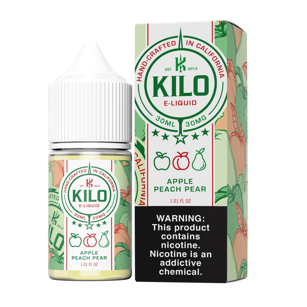 Kilo Revival Salt - Apple Peach Pear - 30ml