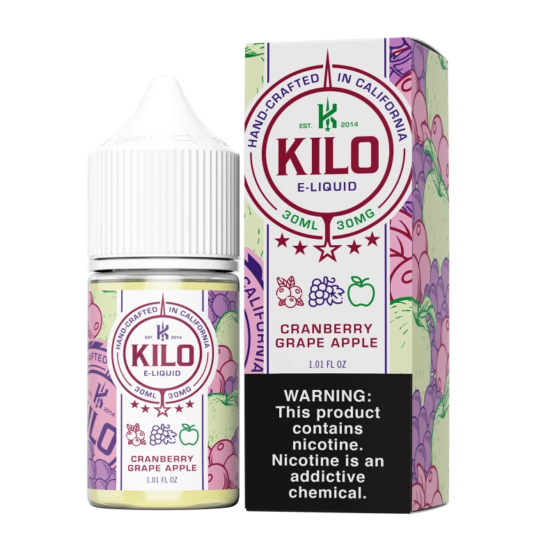 Kilo Revival Salt - Cranberry Grape Apple - 30ml Kilo Revival Salt - Cranberry Grape Apple - 30ml