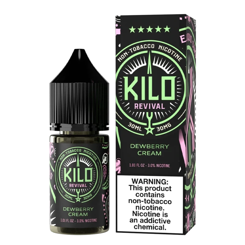 KILO REVIVAL SALT - DEWBERRY CREAM - 30ML KILO REVIVAL SALT - DEWBERRY CREAM - 30ML