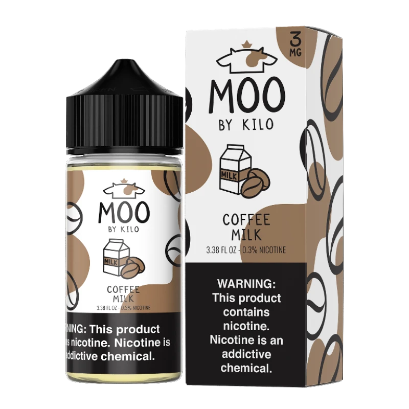 MOO E-LIQUIDS BY KILO - COFFEE MILK - 100ML
