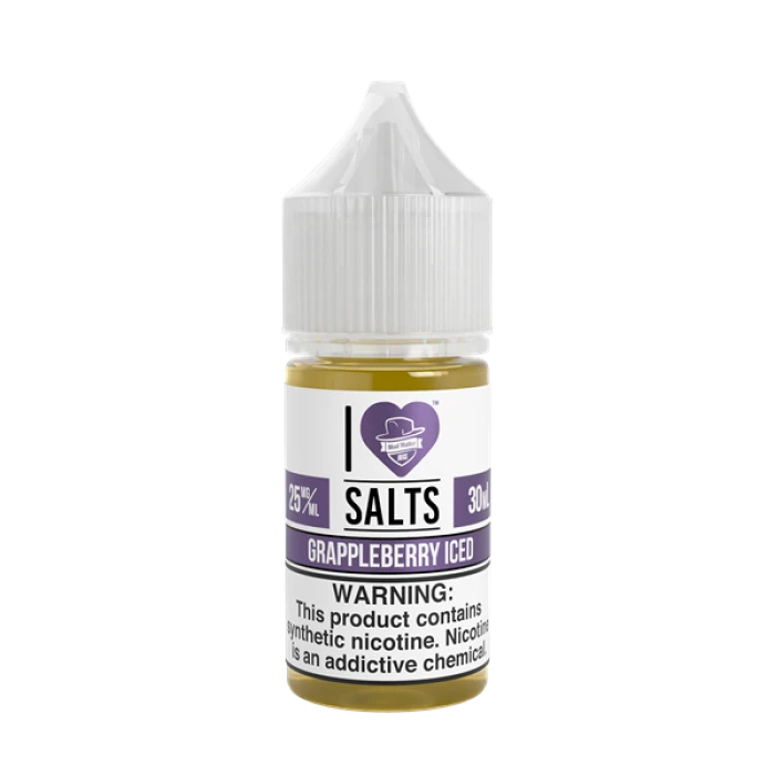 I LOVE SALTS BY MAD HATTER - GRAPPLEBERRY ICED - 30ML