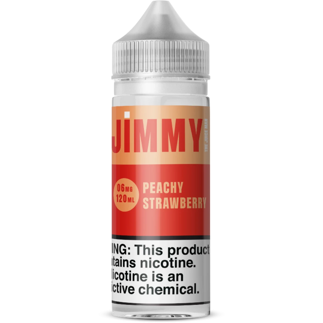 JIMMY THE JUICEMAN - PEACHY STRAWBERRY - 120ML