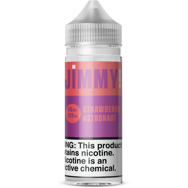 JIMMY THE JUICEMAN - STRAWBERRY ASTRONAUT - 120ML JIMMY THE JUICEMAN - STRAWBERRY ASTRONAUT - 120ML