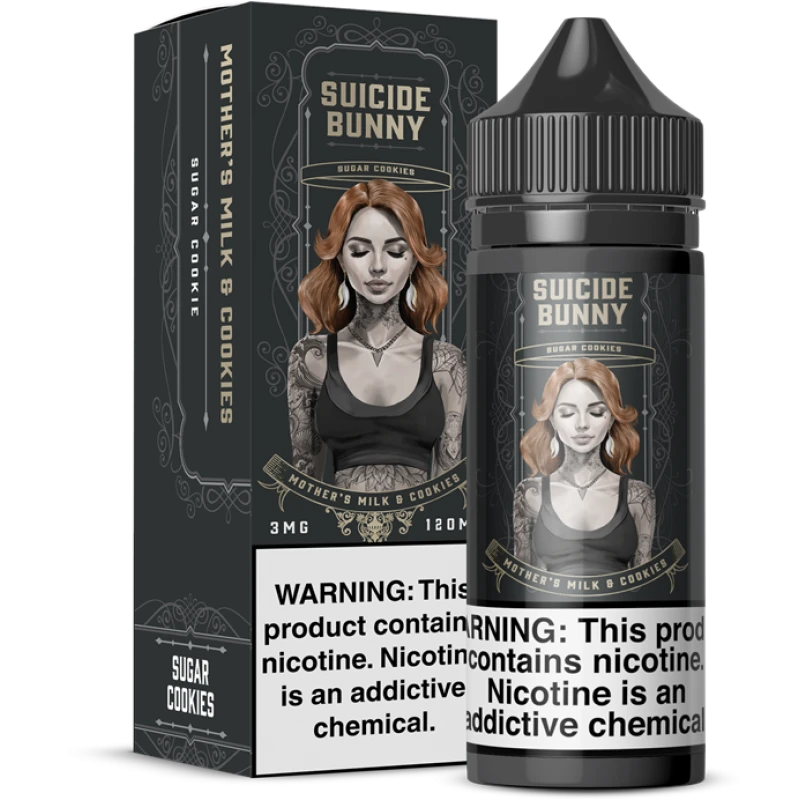 Suicide Bunny - Mother's Milk & Cookies - 120ml Suicide Bunny - Mother's Milk & Cookies - 120ml
