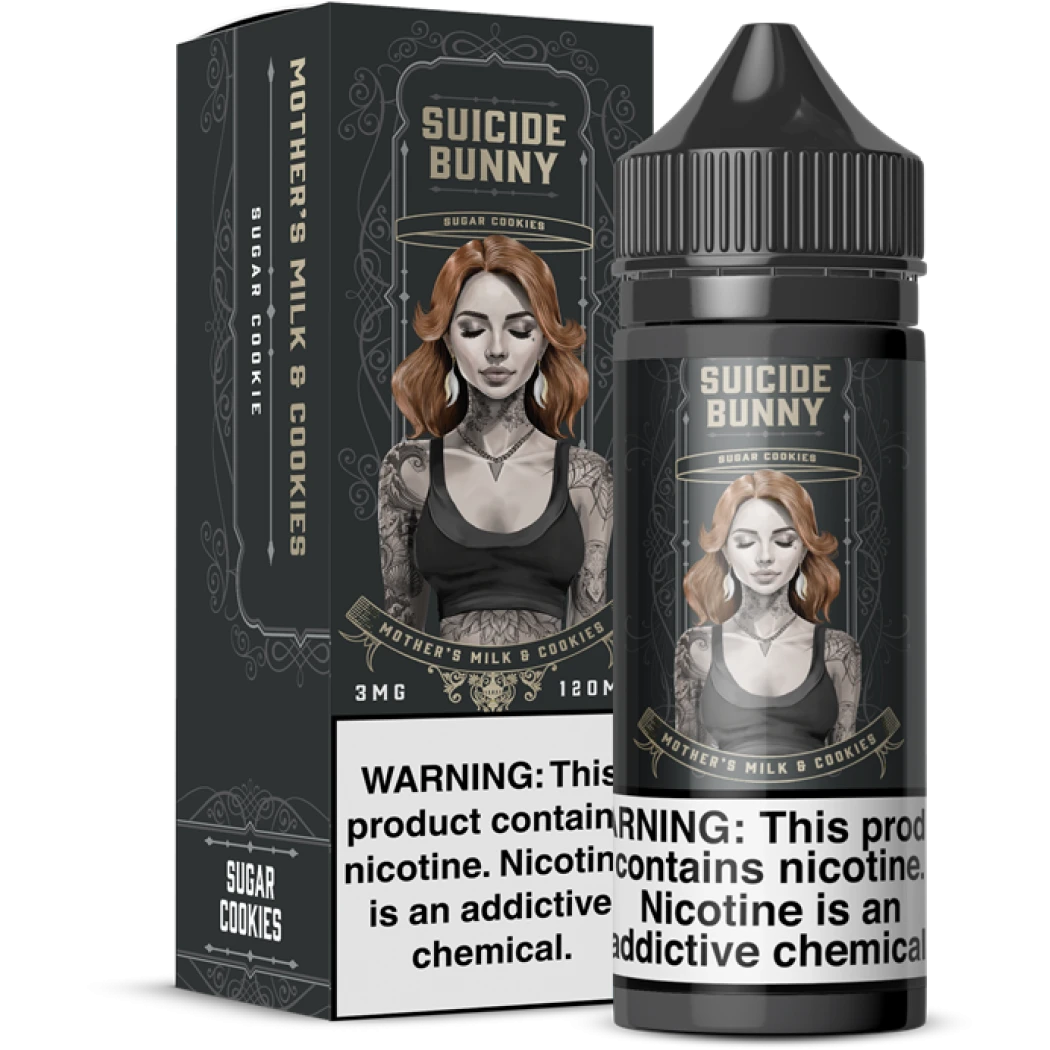SUICIDE BUNNY - MOTHER'S MILK & COOKIES - 120ML