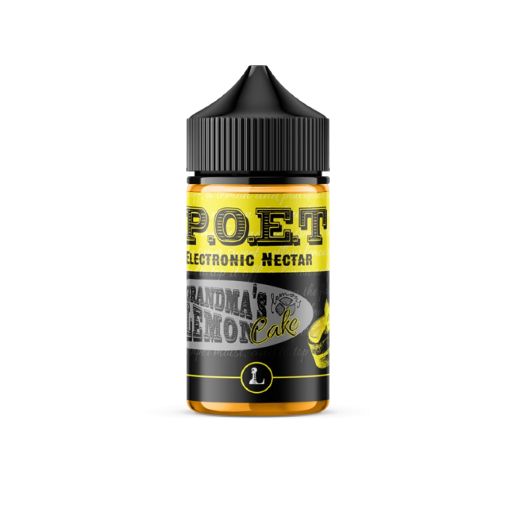 POET BY FIVE PAWNS - GRANDMAS LEMON CAKE - 60ML