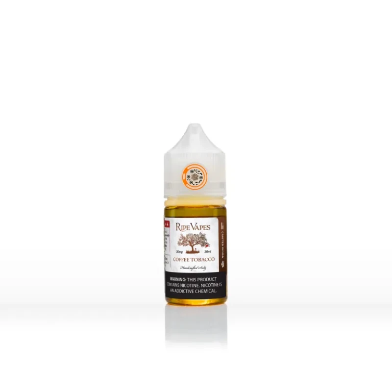 RIPE VAPES HANDCRAFTED JOOSE SALTS - COFFEE TOBACCO - 30ML RIPE VAPES HANDCRAFTED JOOSE SALTS - COFFEE TOBACCO - 30ML